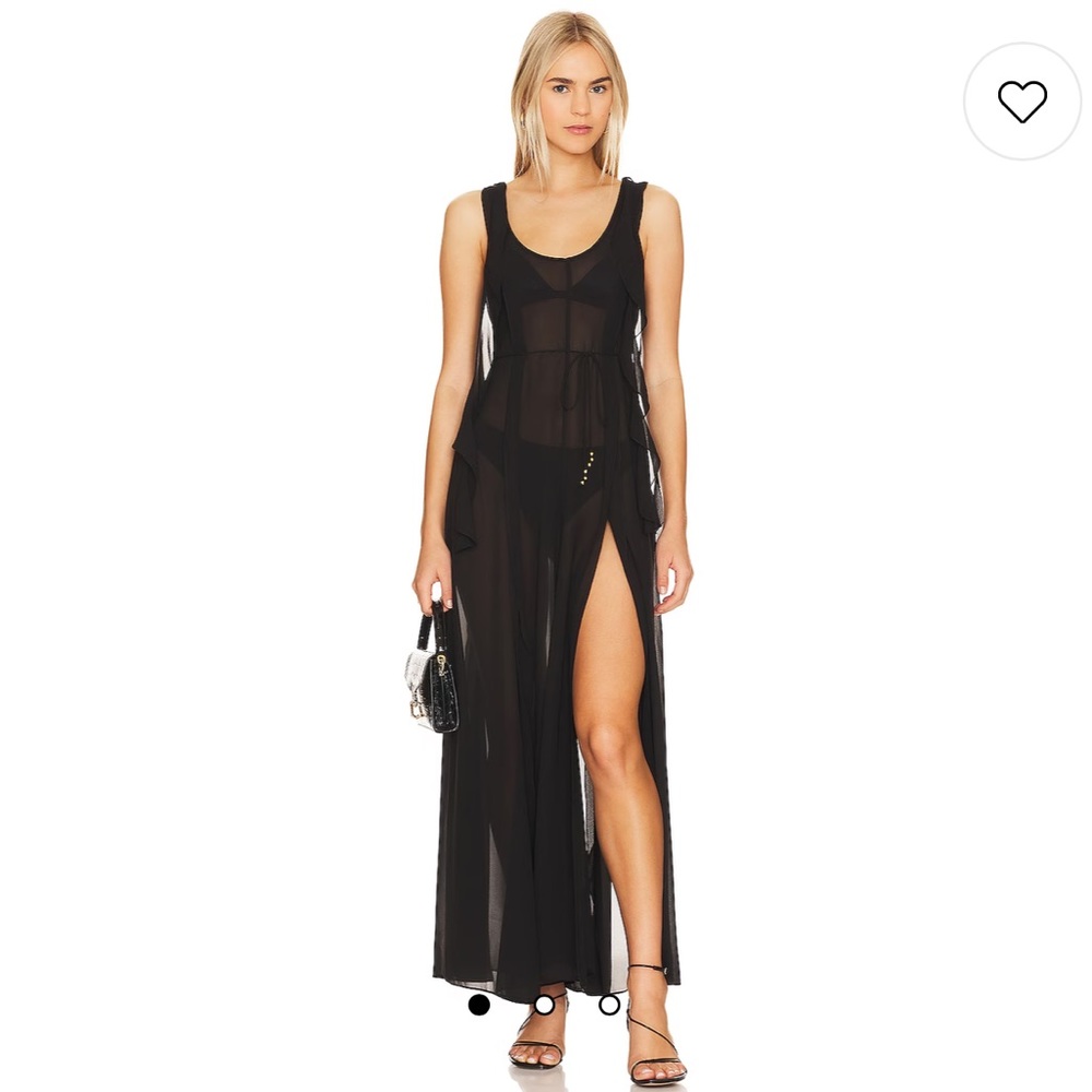 NWT Alba Maxi Dress in Black